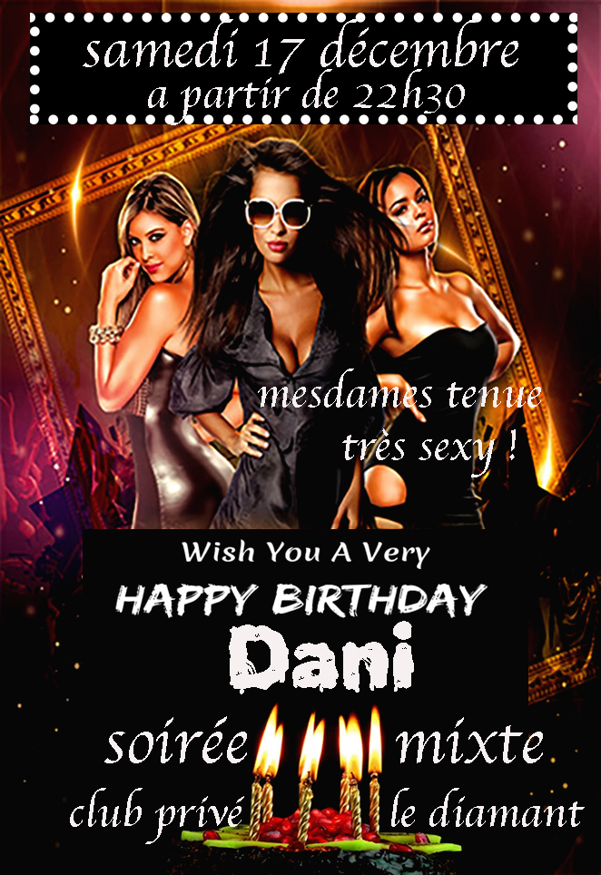 soirée mixte Birthday Dani ( boss)